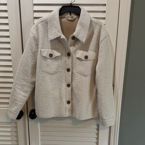 Chelsea and Violet Sherpa Shacket
